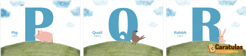 Abecedario en Inglés para Niños PDF 16 Abecedario en Inglés para Niños PDF